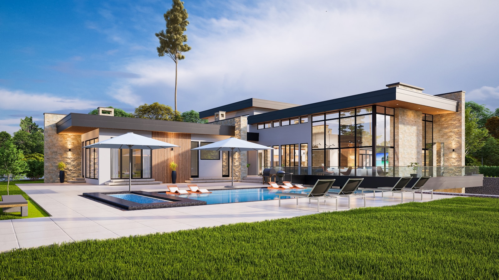 Modern residential property managed through Brixi AI's real estate sales workflow